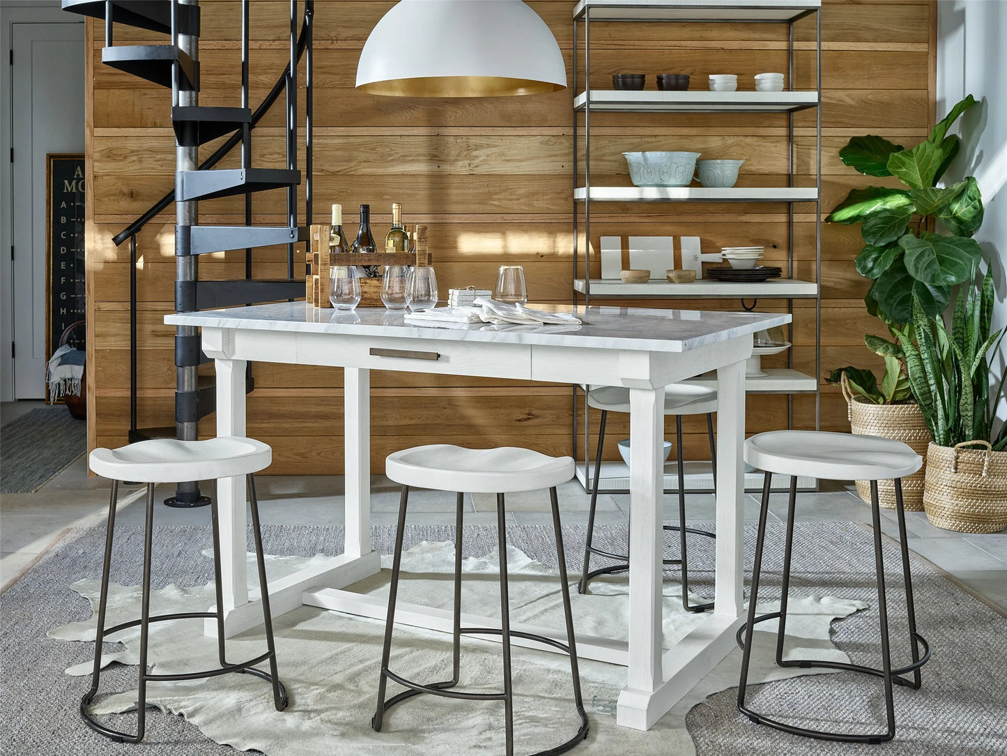 UNIVERSAL - MODERN FARMHOUSE REID COUNTER STOOL