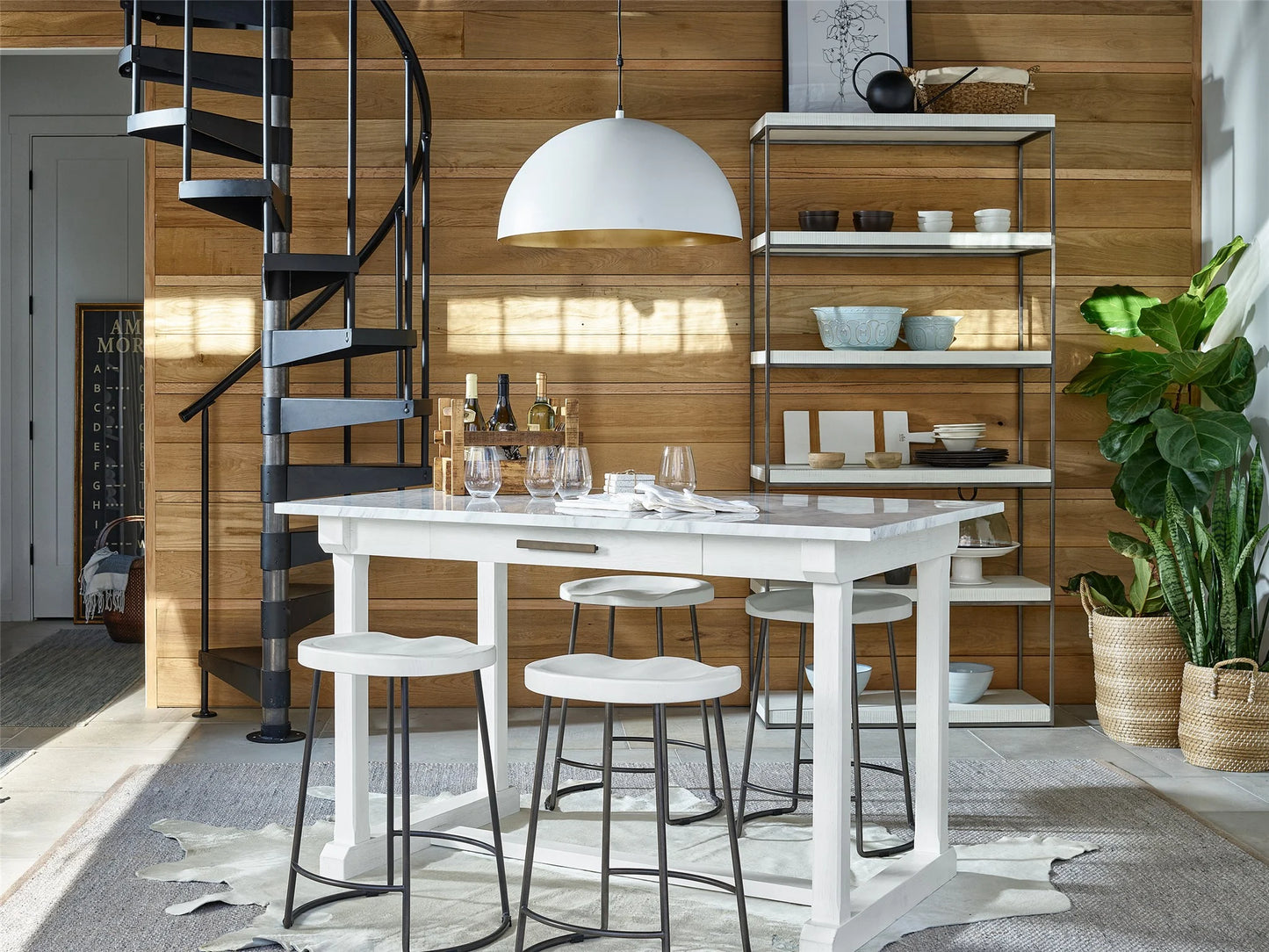 UNIVERSAL - MODERN FARMHOUSE REID COUNTER STOOL