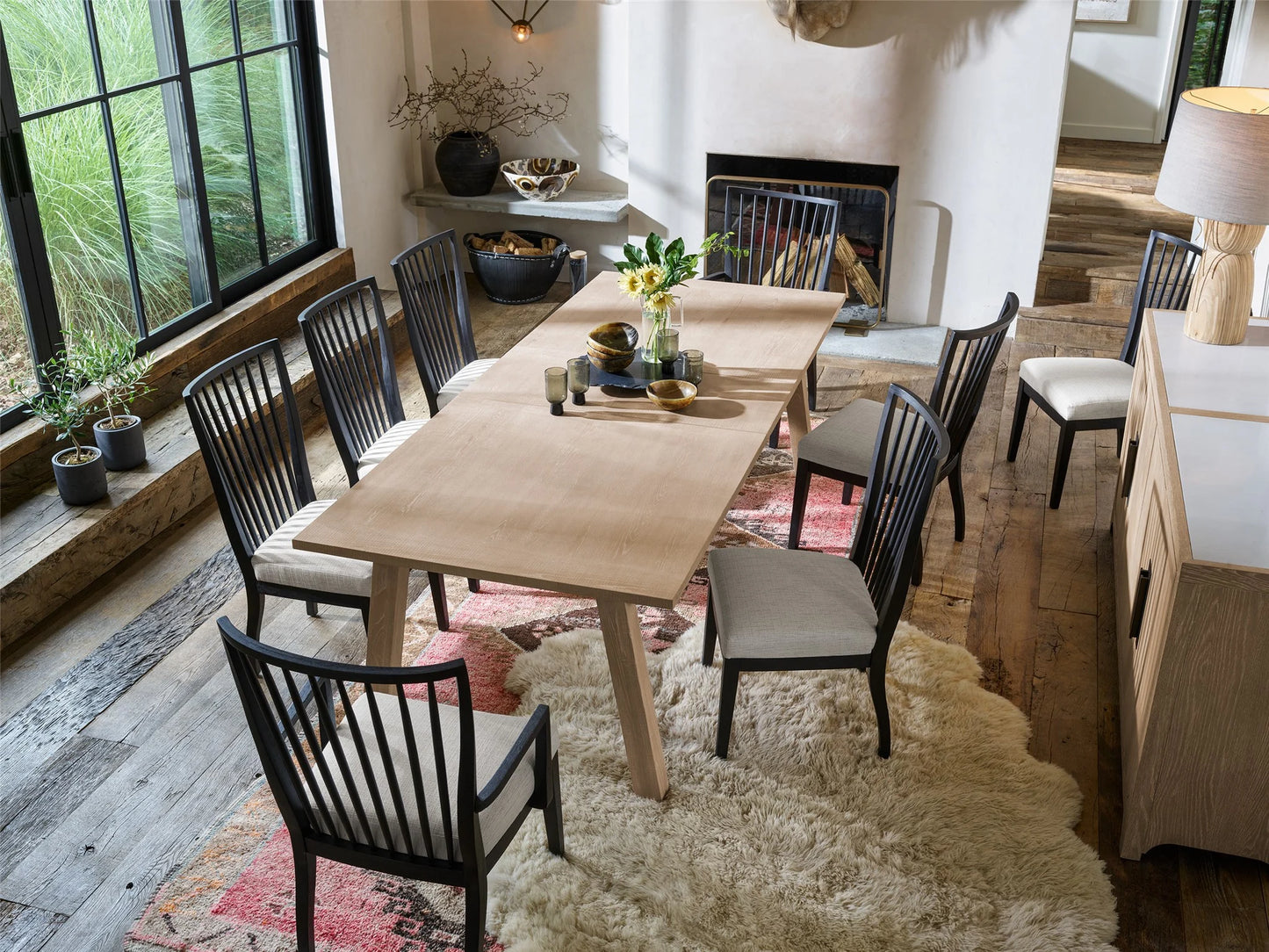 Universal - Modern Farmhouse Miller Dining Table