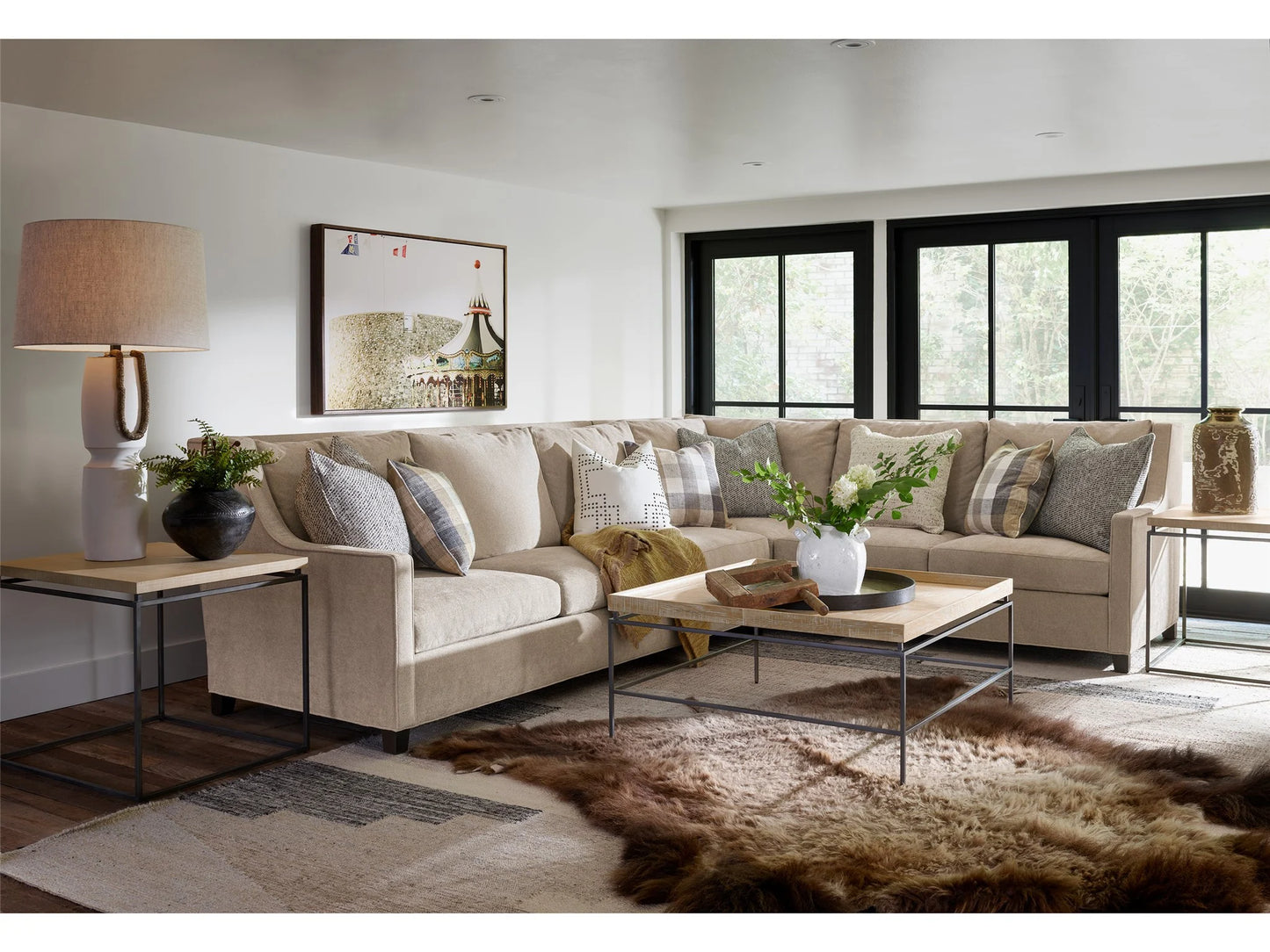 UNIVERSAL - MODERN FARMHOUSE END TABLE