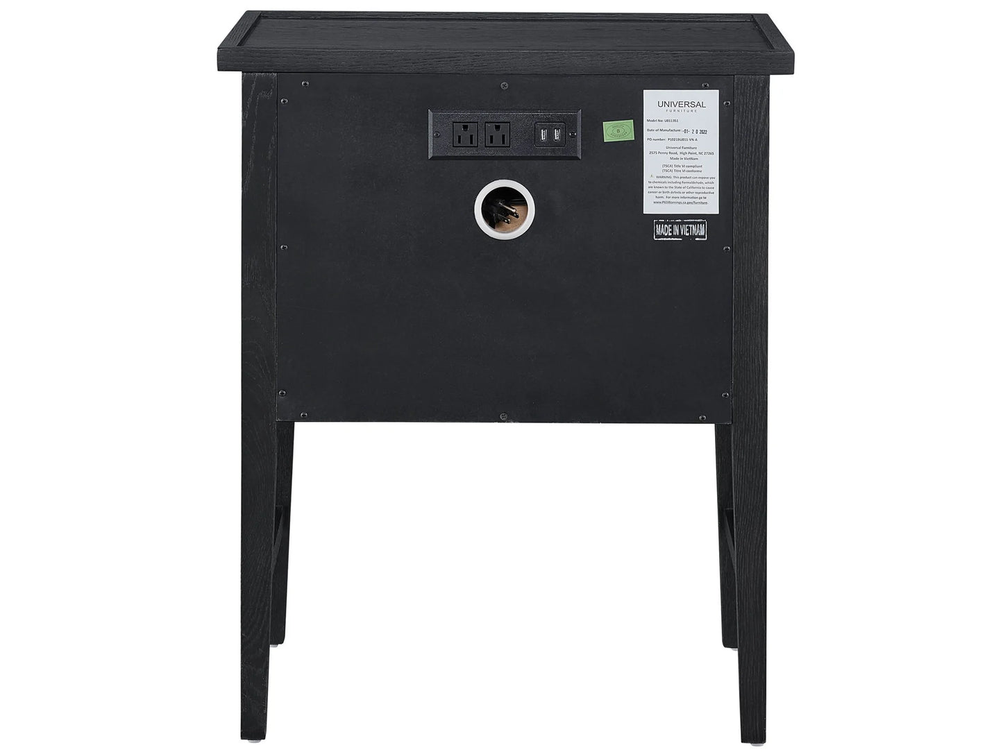 UNIVERSAL - MODERN FARMHOUSE SMALL NIGHTSTAND