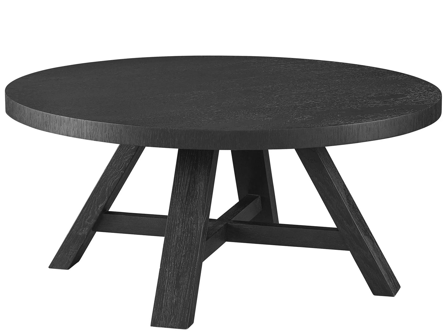 UNIVERSAL - MODERN FARMHOUSE ROUND COCKTAIL TABLE
