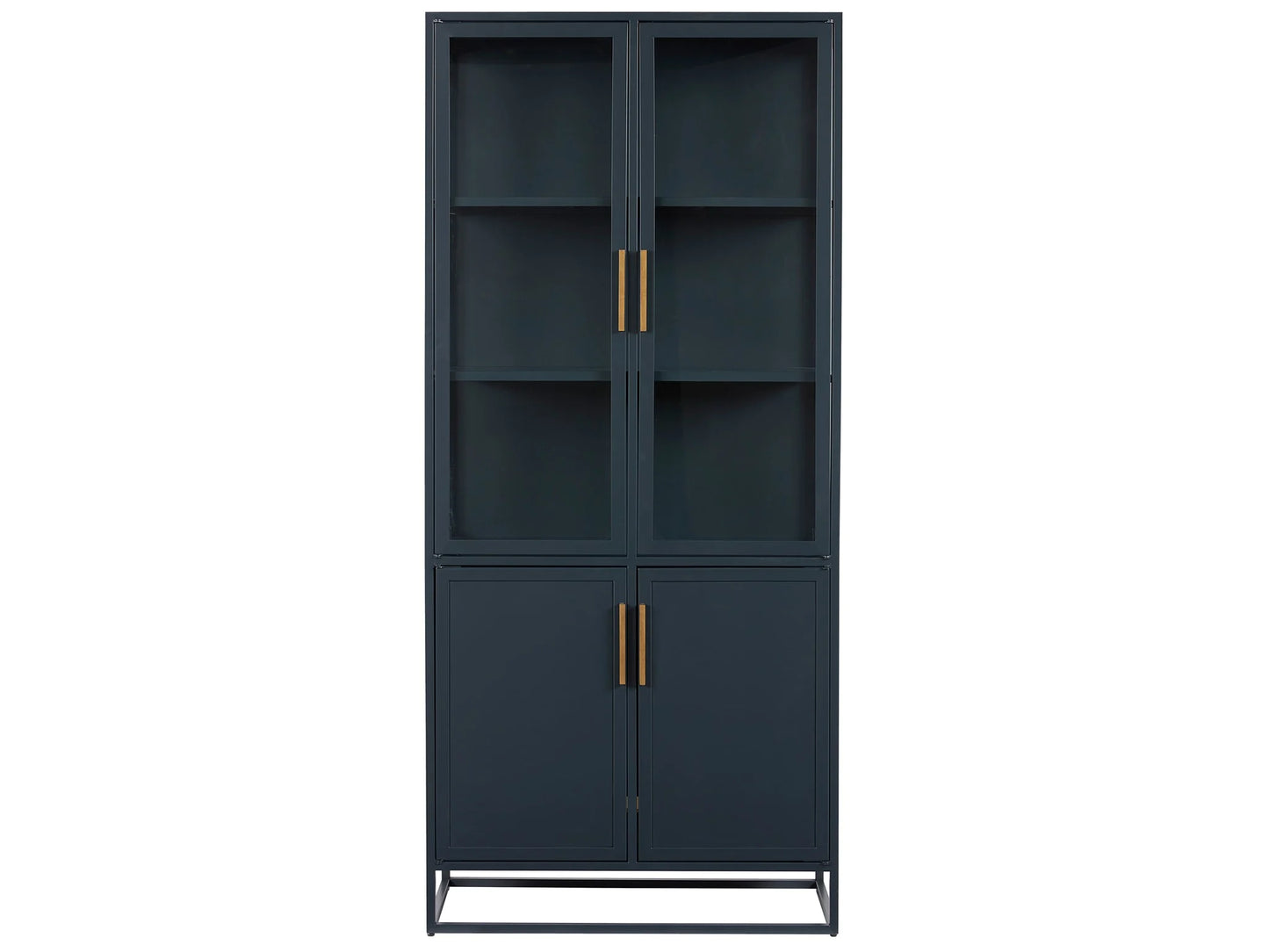 UNIVERSAL - GETAWAY COASTAL LIVING HOME SANTORINI TALL METAL KITCHEN CABINET