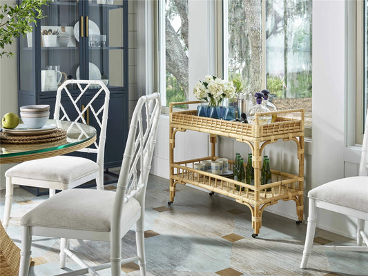 UNIVERSAL - GETAWAY COASTAL LIVING HOME 5 O'CLOCK BAR CART