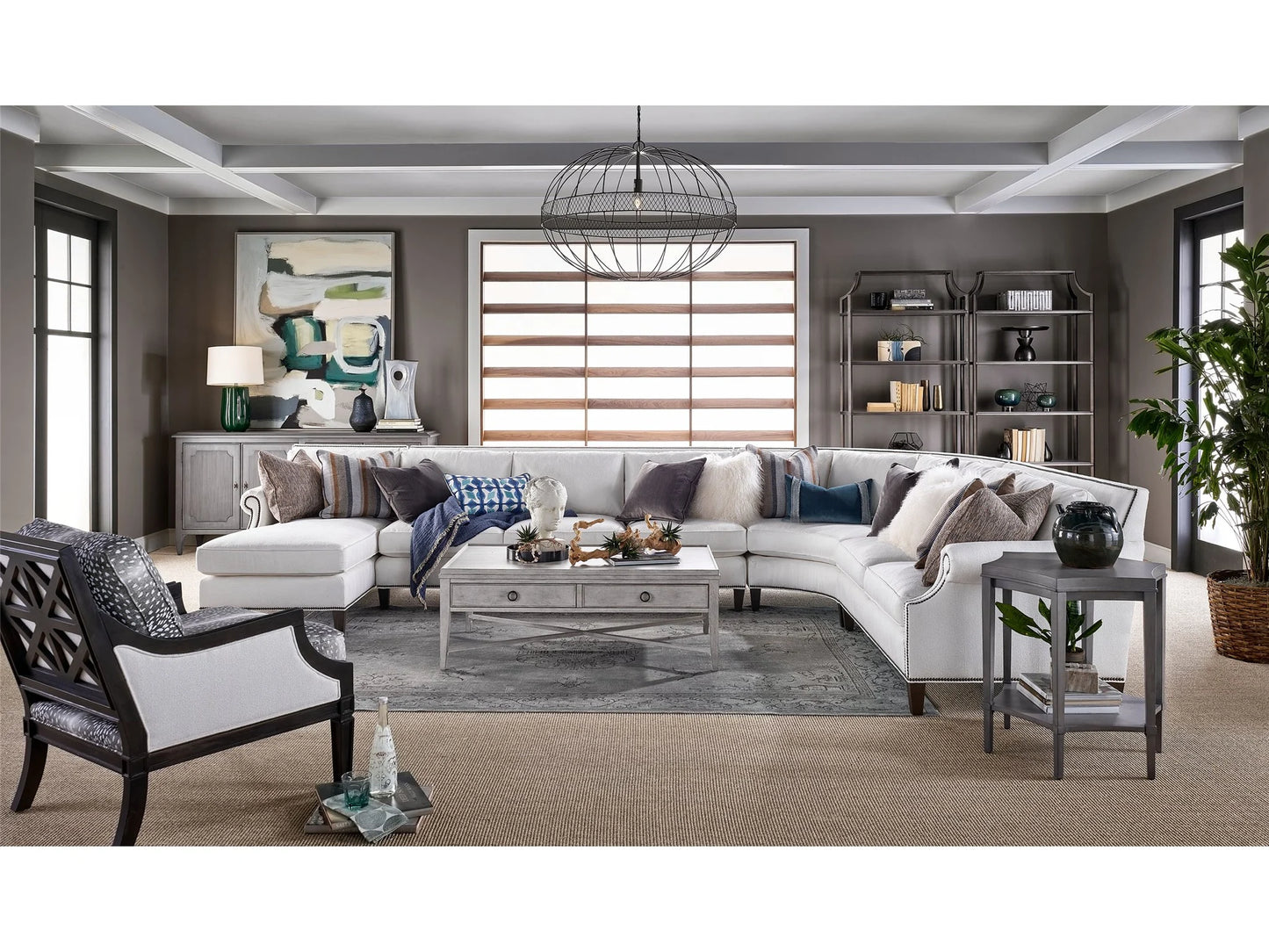 UNIVERSAL - PAST FORWARD RECTANGULAR COCKTAIL TABLE