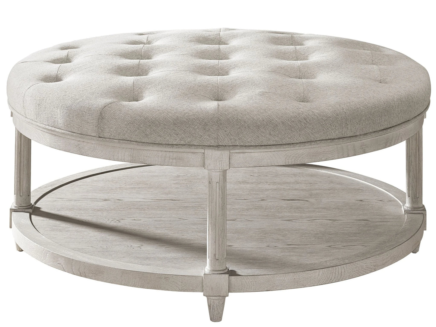 UNIVERSAL - PAST FORWARD LACIE ROUND OTTOMAN