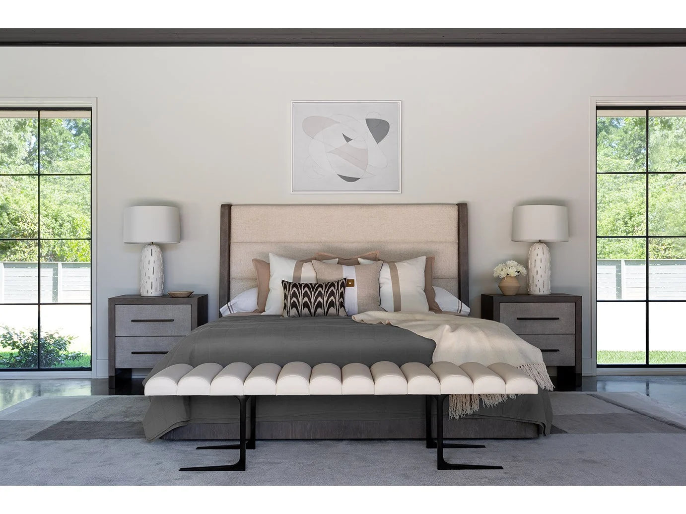 UNIVERSAL - ERINN V X UNIVERSAL DEVEREUX BED BENCH