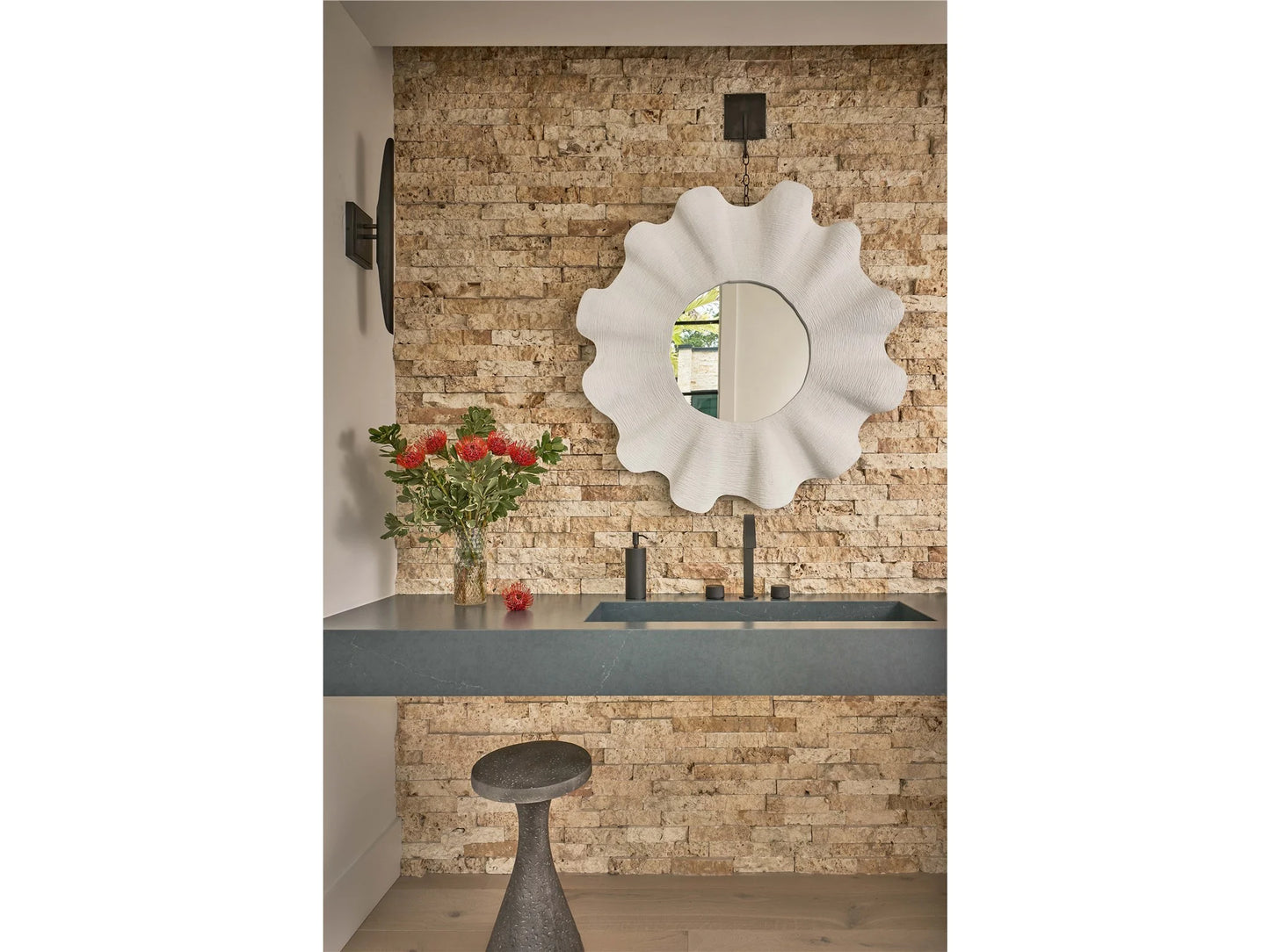UNIVERSAL - WEEKENDER COASTAL LIVING HOME SCALLOP MIRROR