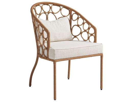 Universal - Weekender Coastal Living Home Pebble Dining Chair (Natural Rattan)
