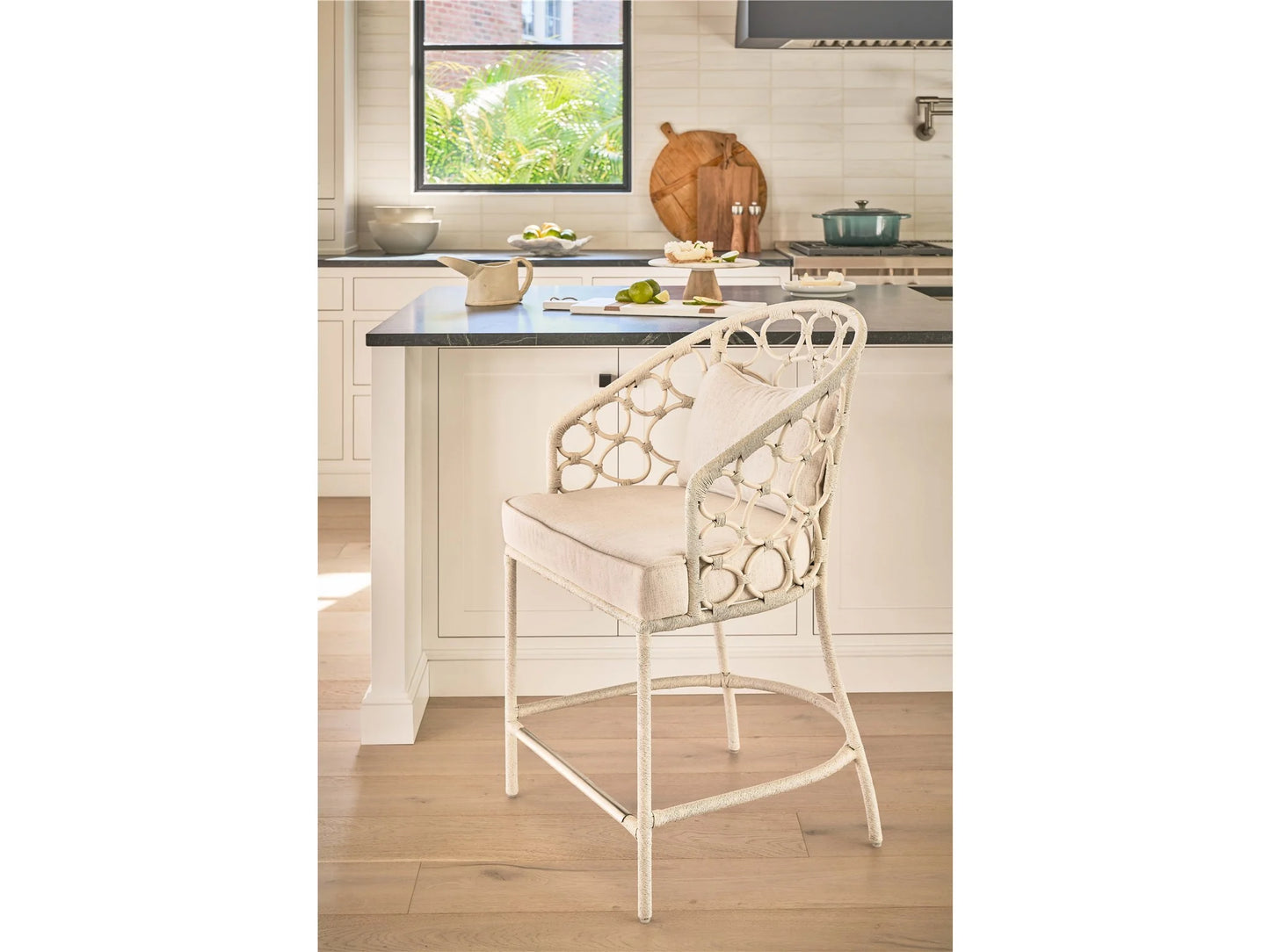 Universal - Weekender Coastal Living Home Pebble Counter Chair (Sea Salt)