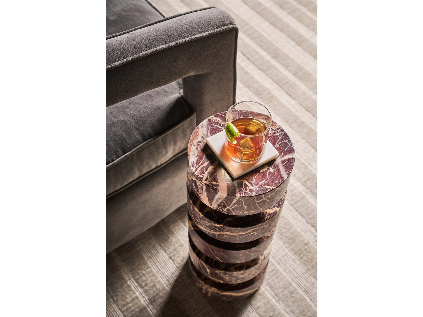 UNIVERSAL - NEW MODERN CERISE SPOT TABLE