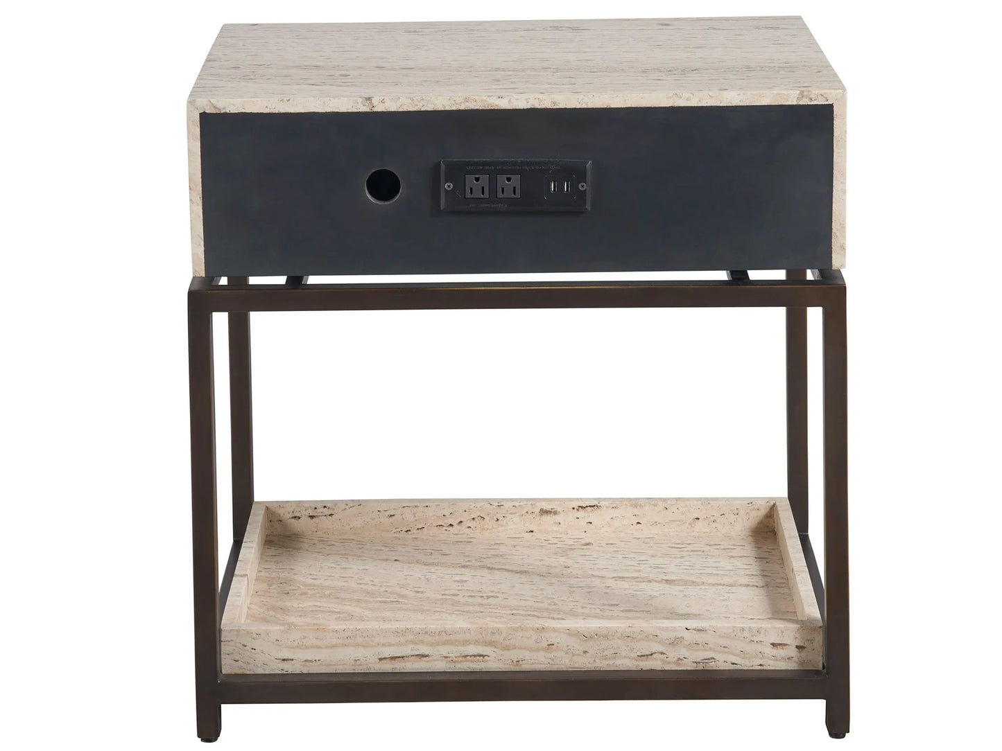 UNIVERSAL - NEW MODERN DOVE NIGHTSTAND