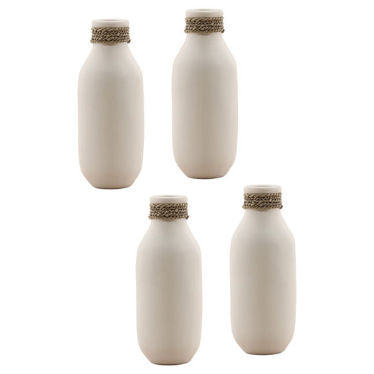 Flinton Vase Set of 4 White