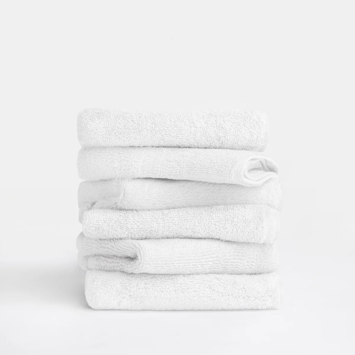 6-Pack 100% Cotton Hotel-Quality Washcloths