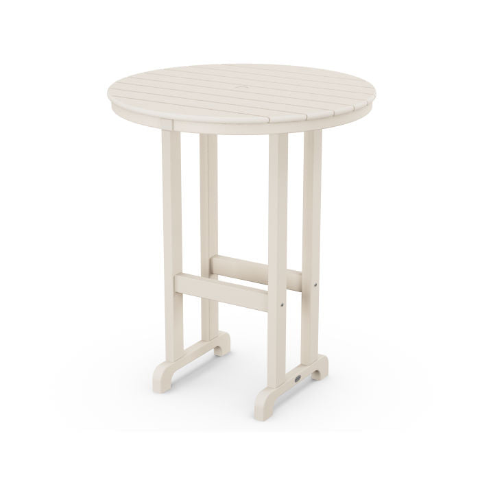 POLYWOOD 36" Round Farmhouse Bar Table FREE SHIPPING