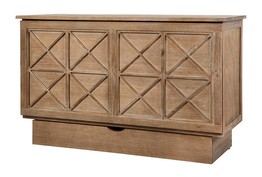Arason essex-ash cabinet bed