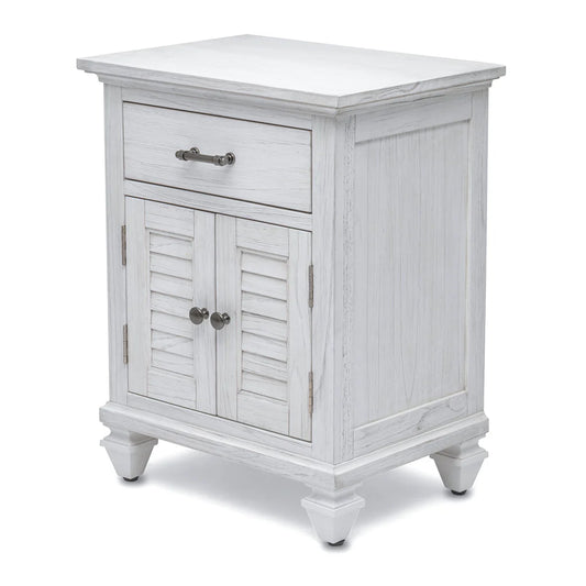 Sea Winds - Surfside 1 Drawer / 2 Door Electrified Nightstand