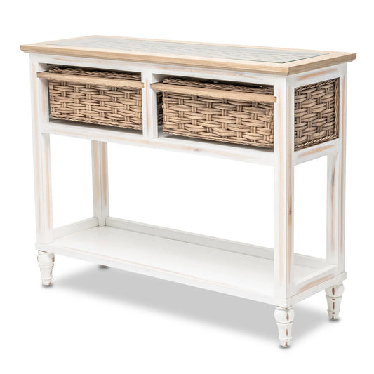 Sea Winds - Island Breeze 2 Basket Console Table
