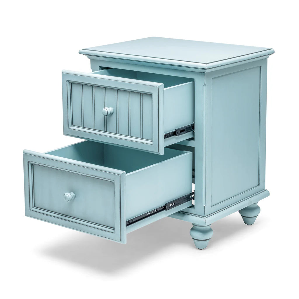 Sea Winds - Monaco 2 Drawer Electrified Nightstand