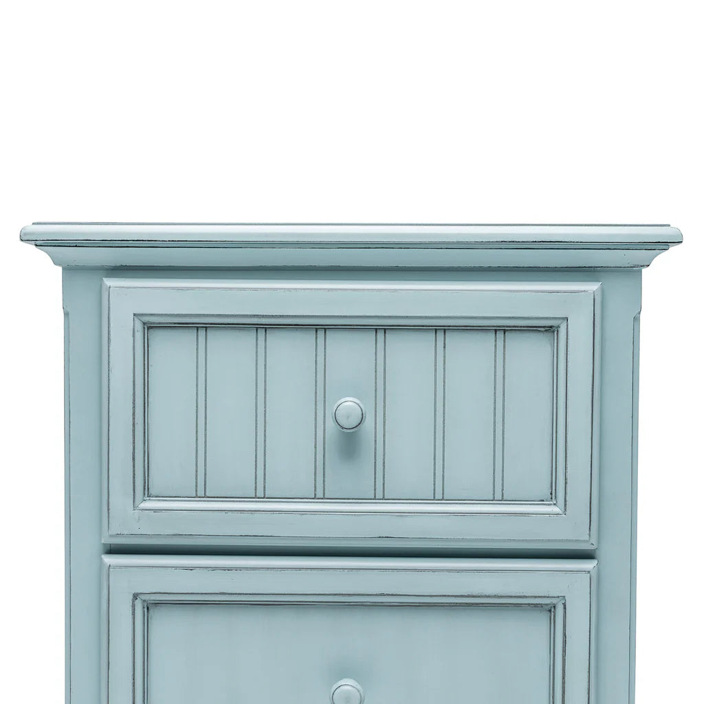 Sea Winds - Monaco 2 Drawer Electrified Nightstand