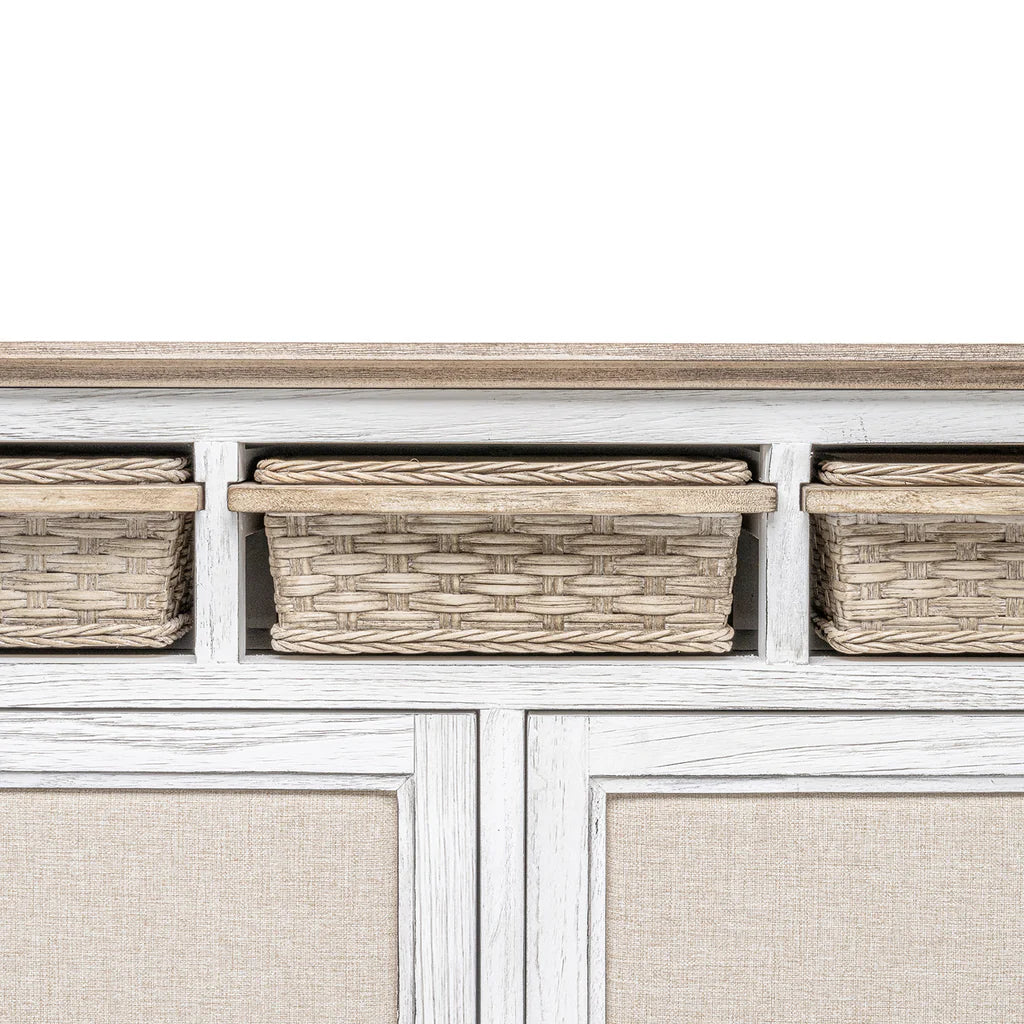 Sea Winds - Captiva Island Entry Cabinet with Baskets