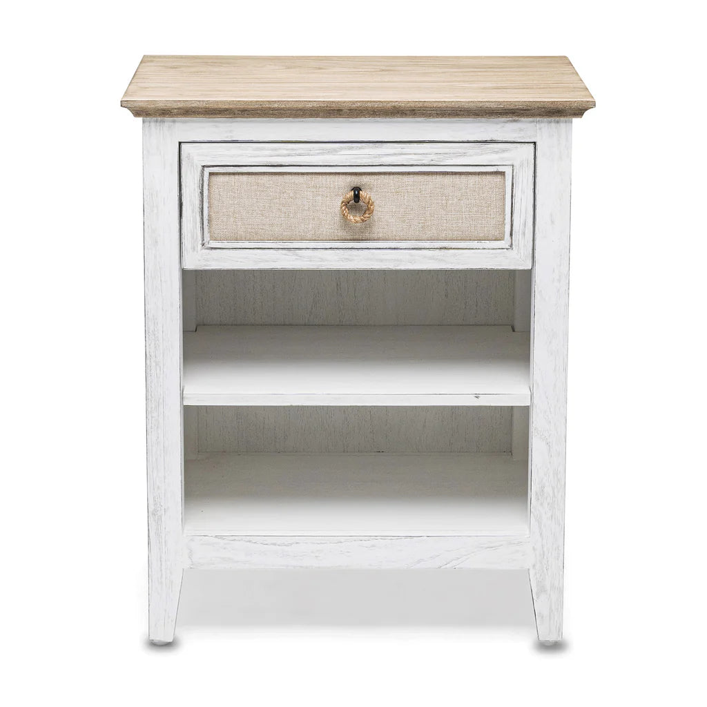 Sea Winds - Captiva Island 1-Drawer Electrified Nightstand
