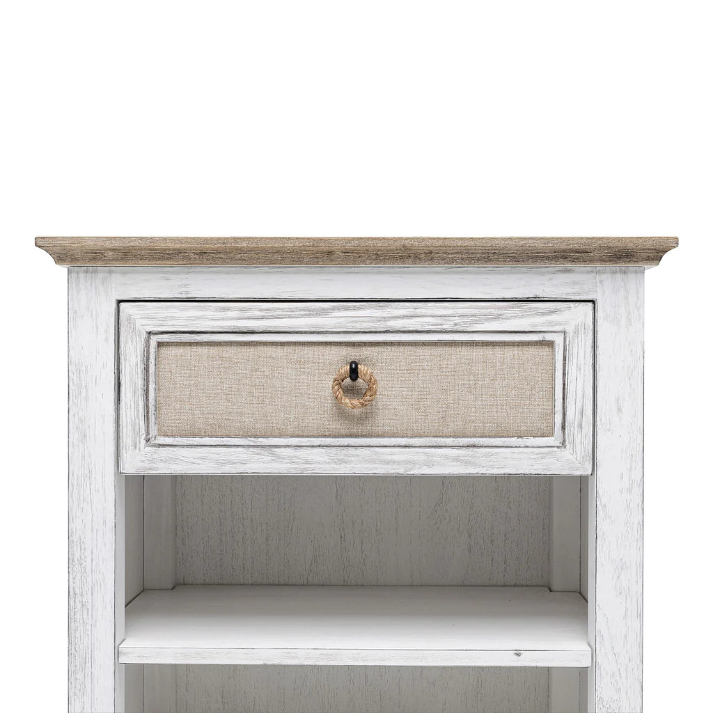 Sea Winds - Captiva Island 1-Drawer Electrified Nightstand