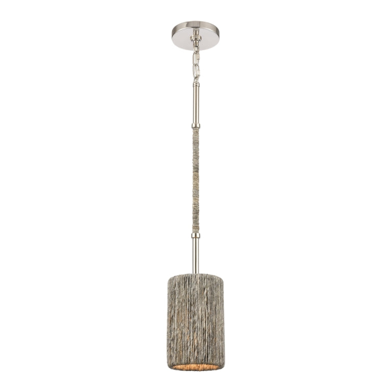 ABACA 5.25'' WIDE 1-LIGHT MINI PENDANT - FREE SHIPPING !!!