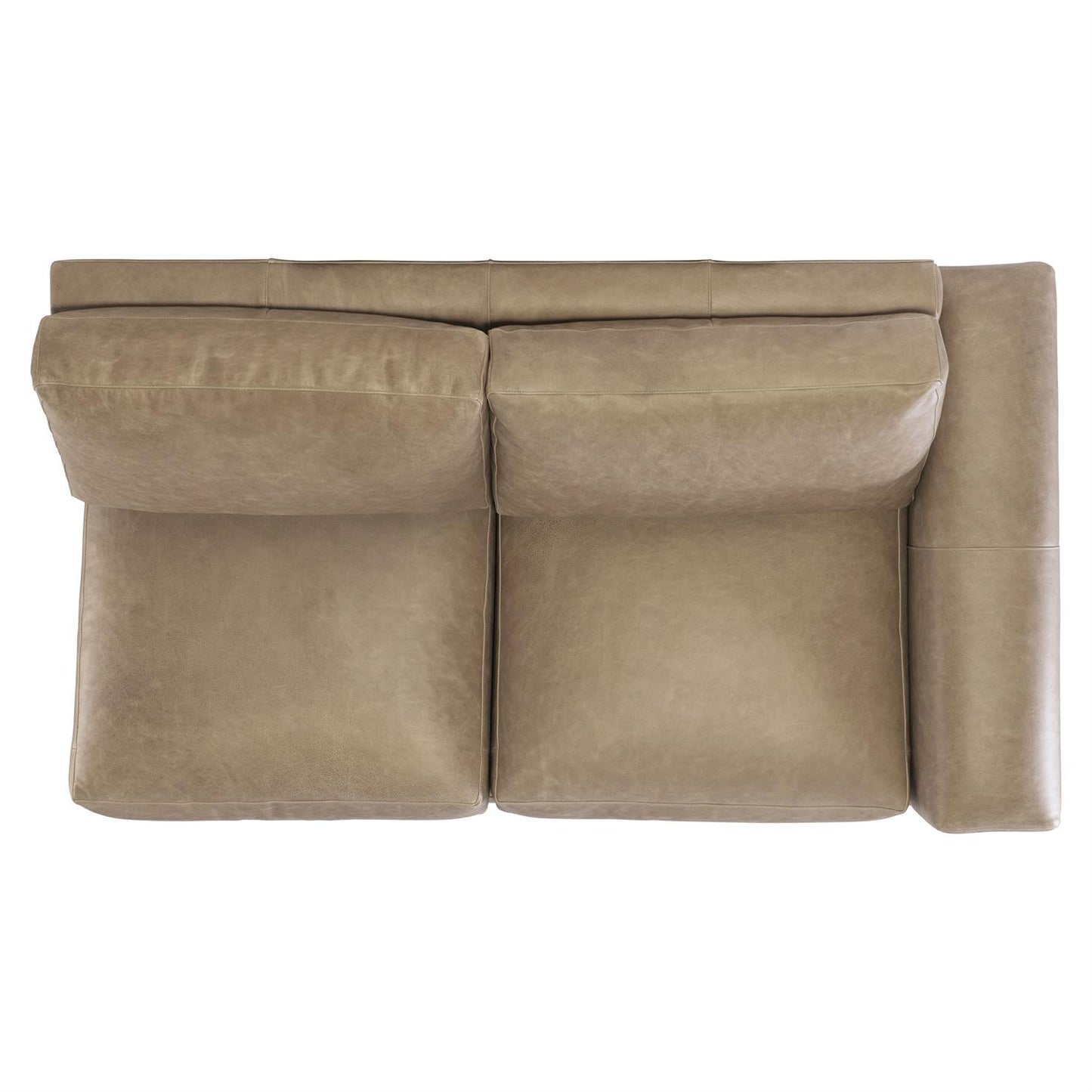 Bernhardt Lars Leather Right Arm Loveseat — 1241LO