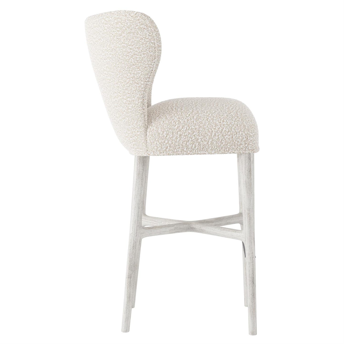 Bernhardt Kemp Fabric Bar Stool — 305586W