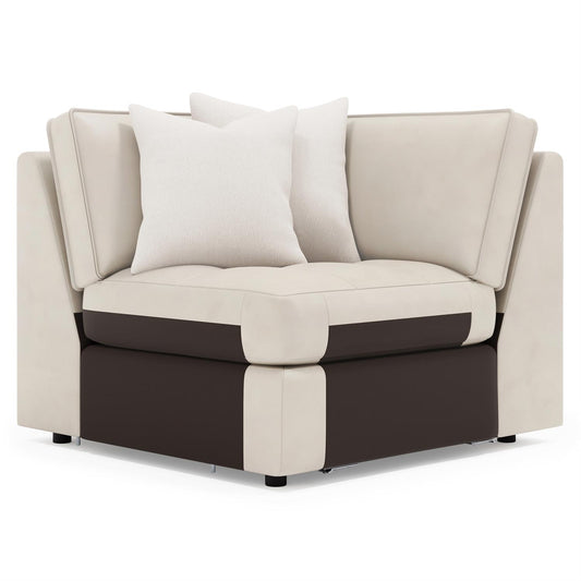 Bernhardt Nest Leather Corner Chair — 3332L