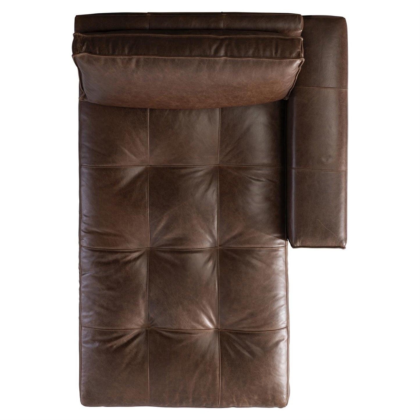 Bernhardt Nest Leather Right Arm Chaise — 3337LO