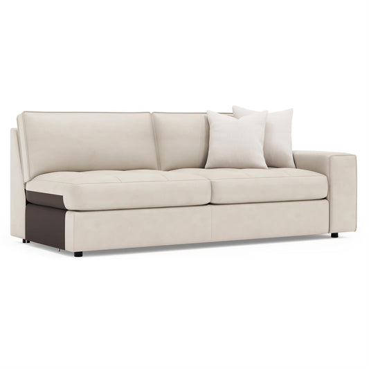 Bernhardt Nest Leather Right Arm Loveseat — 3341L