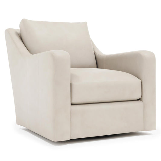 Bernhardt Ventura Leather Swivel Chair — 3502SL