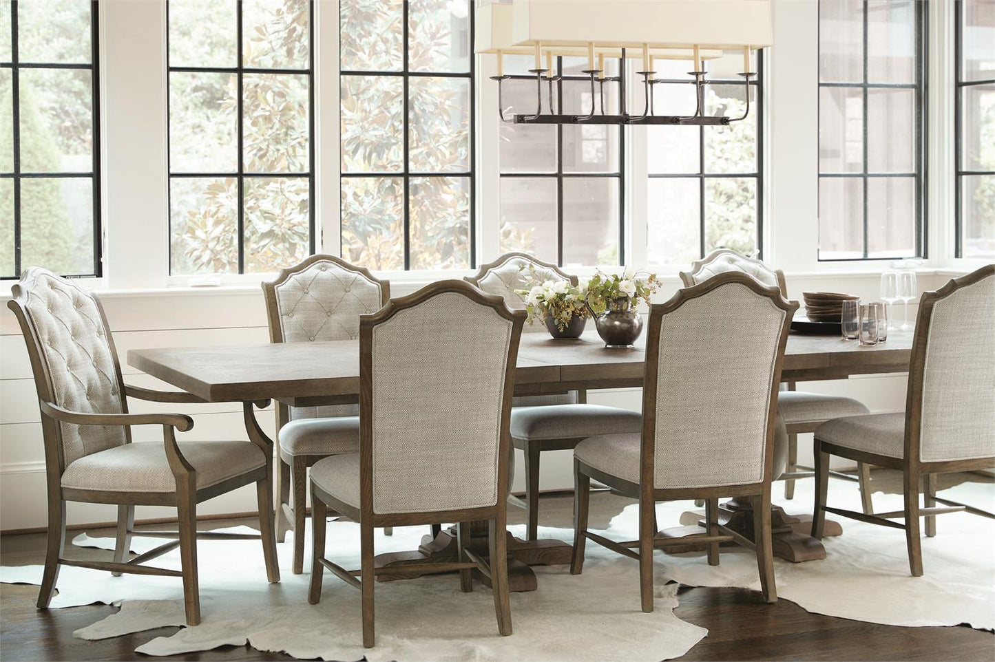 Bernhardt Rustic Patina Side Chair — 387561D