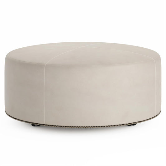 Bernhardt Lolo Leather Ottoman — 3900L