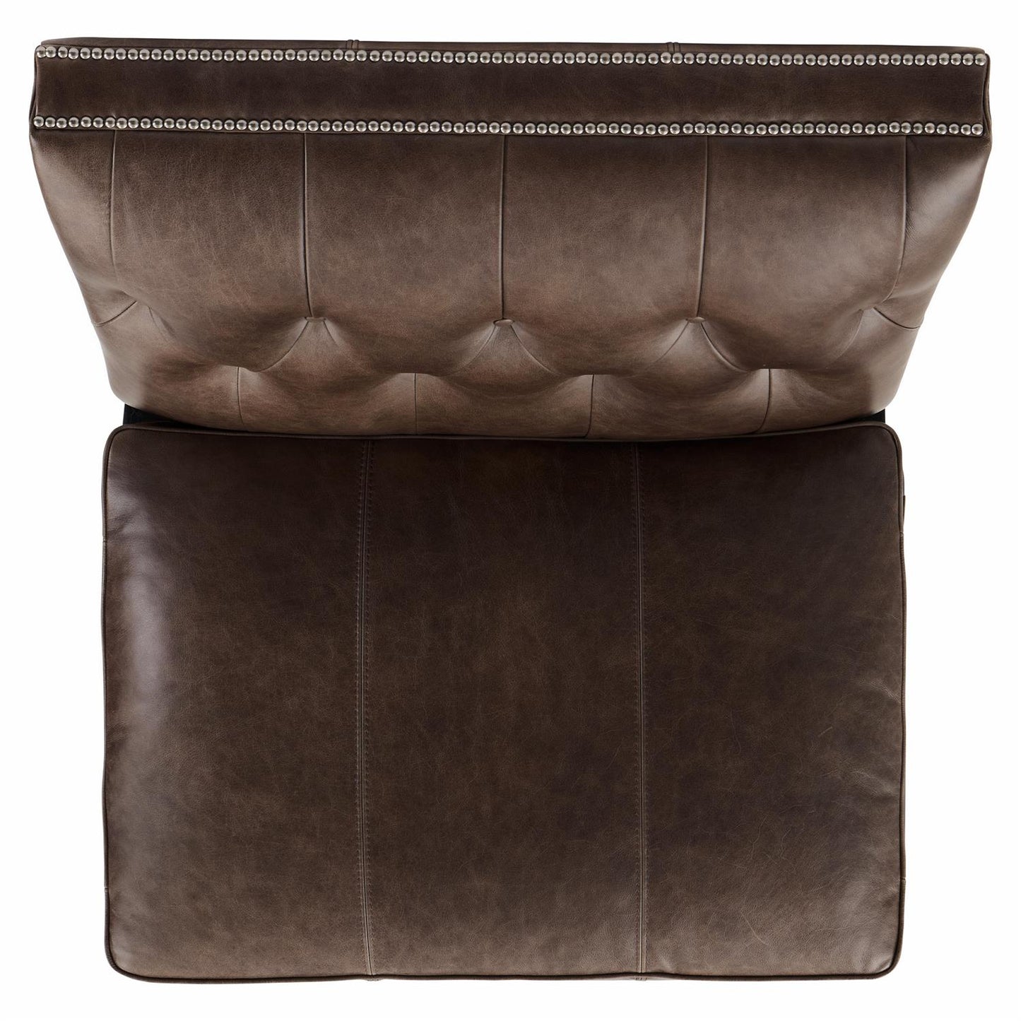 Bernhardt Candace Leather Armless Chair — 7220LO