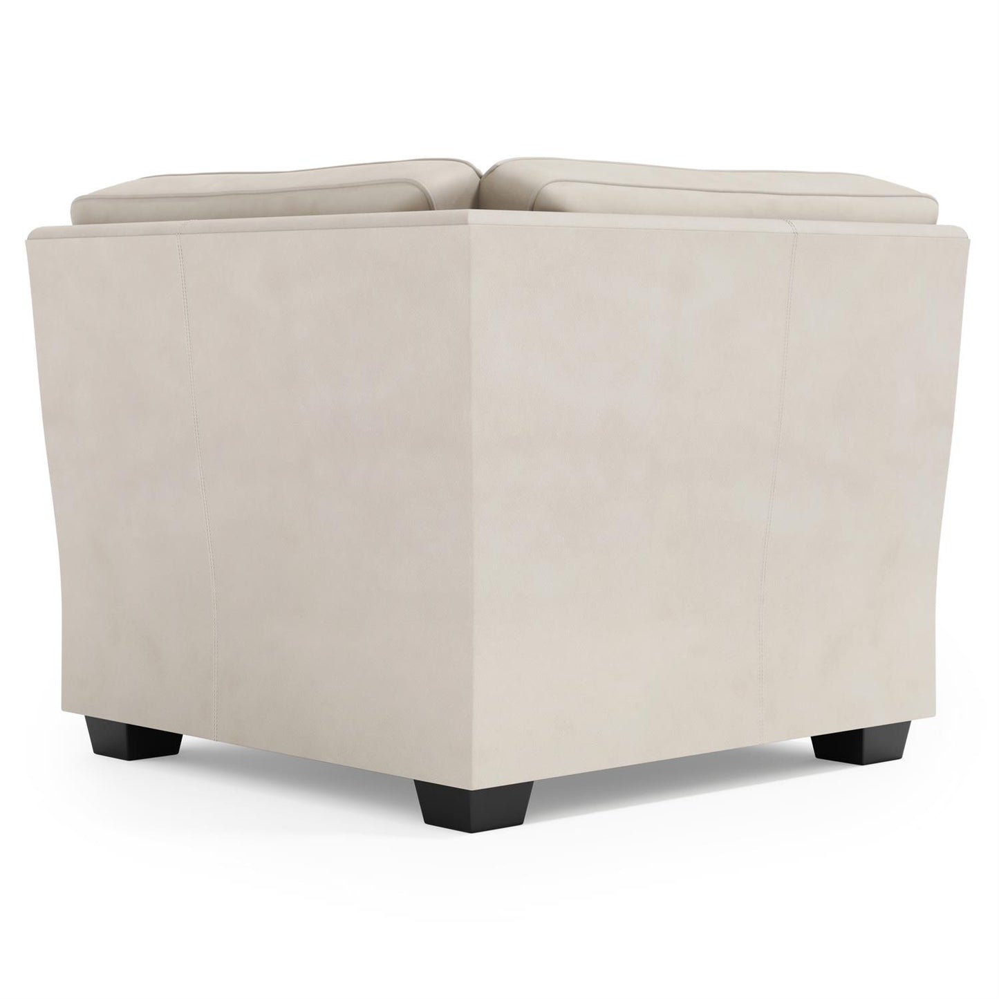 Bernhardt Grandview Leather Corner Chair Without Pillows — 7232LY