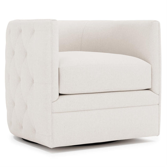 Bernhardt Palazzo Fabric Swivel Chair Without Nails — B2122SX