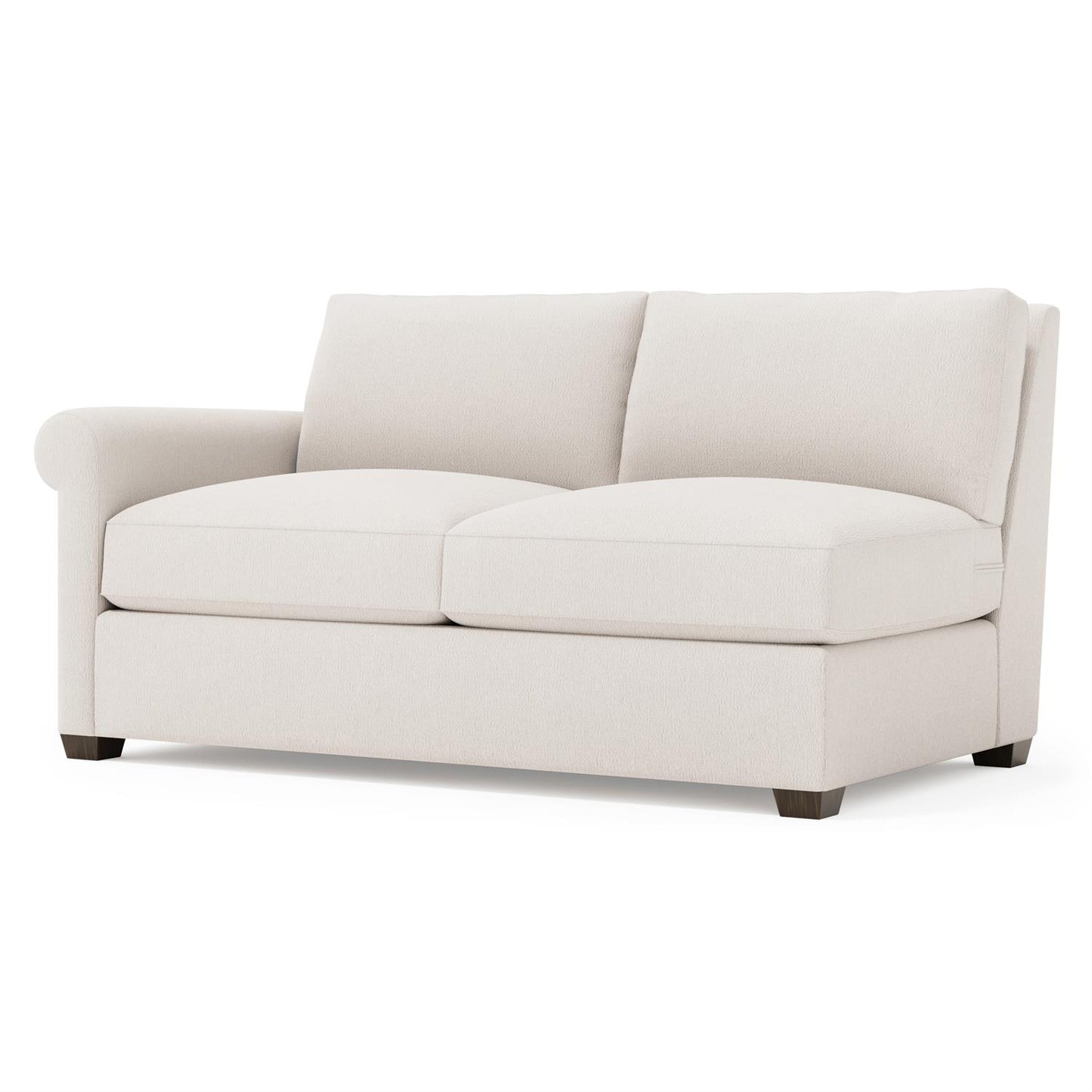 Bernhardt Barnes Fabric Left Arm Loveseat Without Pillows — B2142Y