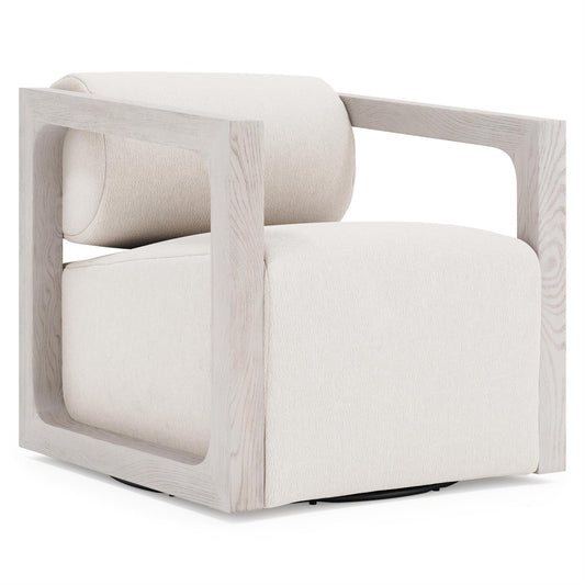 Bernhardt Mica Fabric Swivel Chair — B4312S