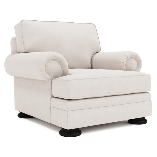 Bernhardt Foster Fabric Chair Without Pillows & Nails — B5172YX