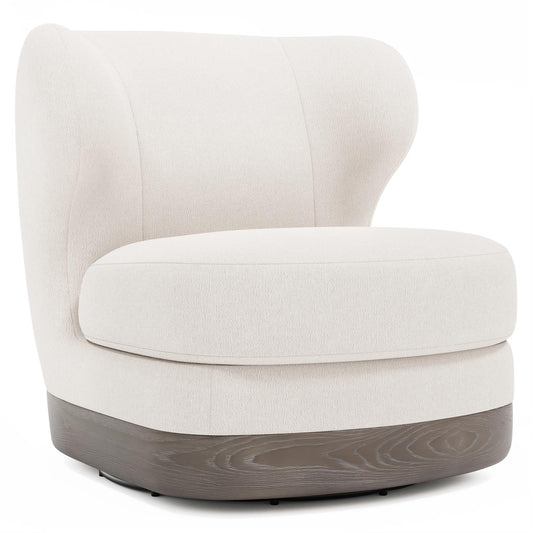 Bernhardt Beck Fabric Swivel Chair — B8222S