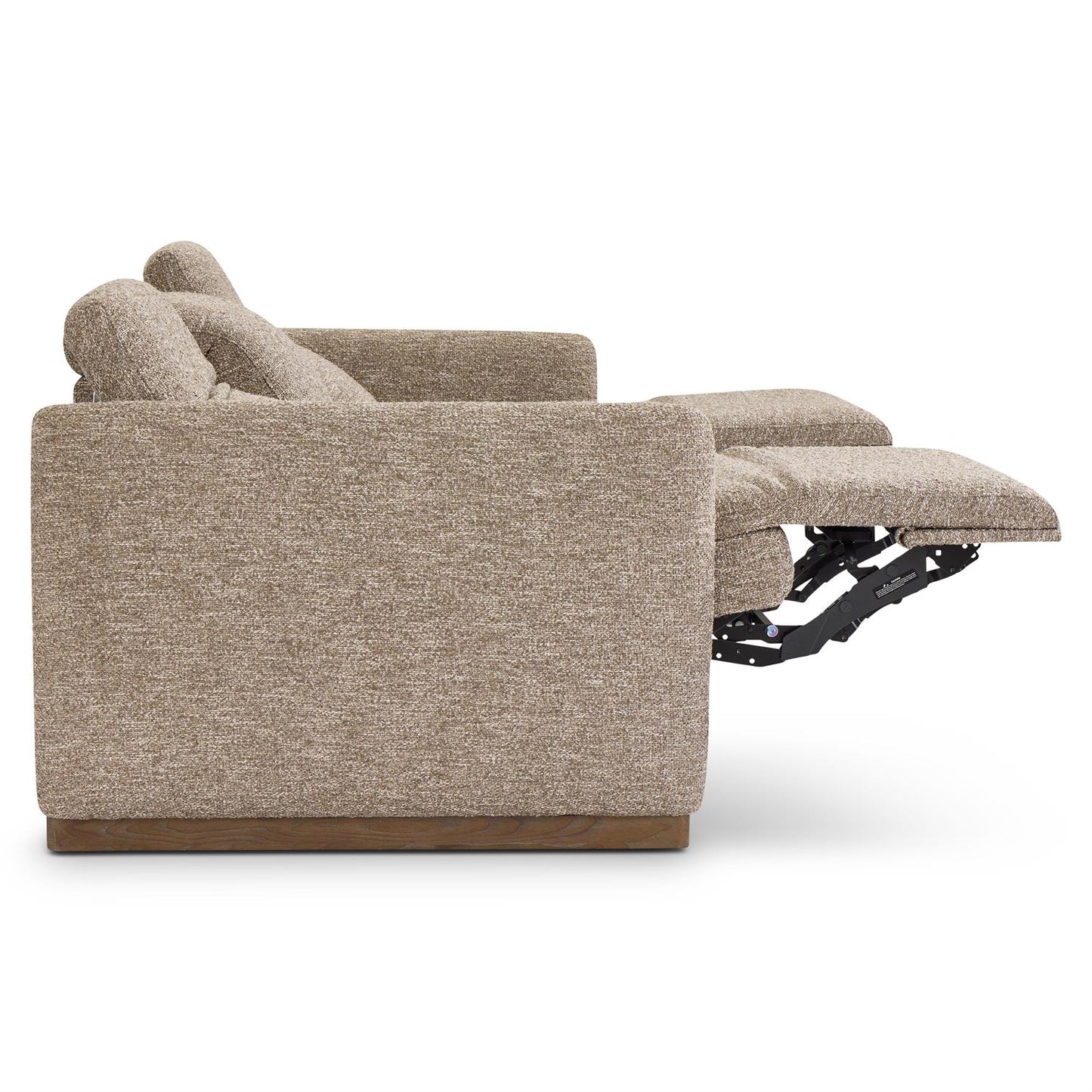 Bernhardt Alta Fabric Power Motion Sofa — B907RO