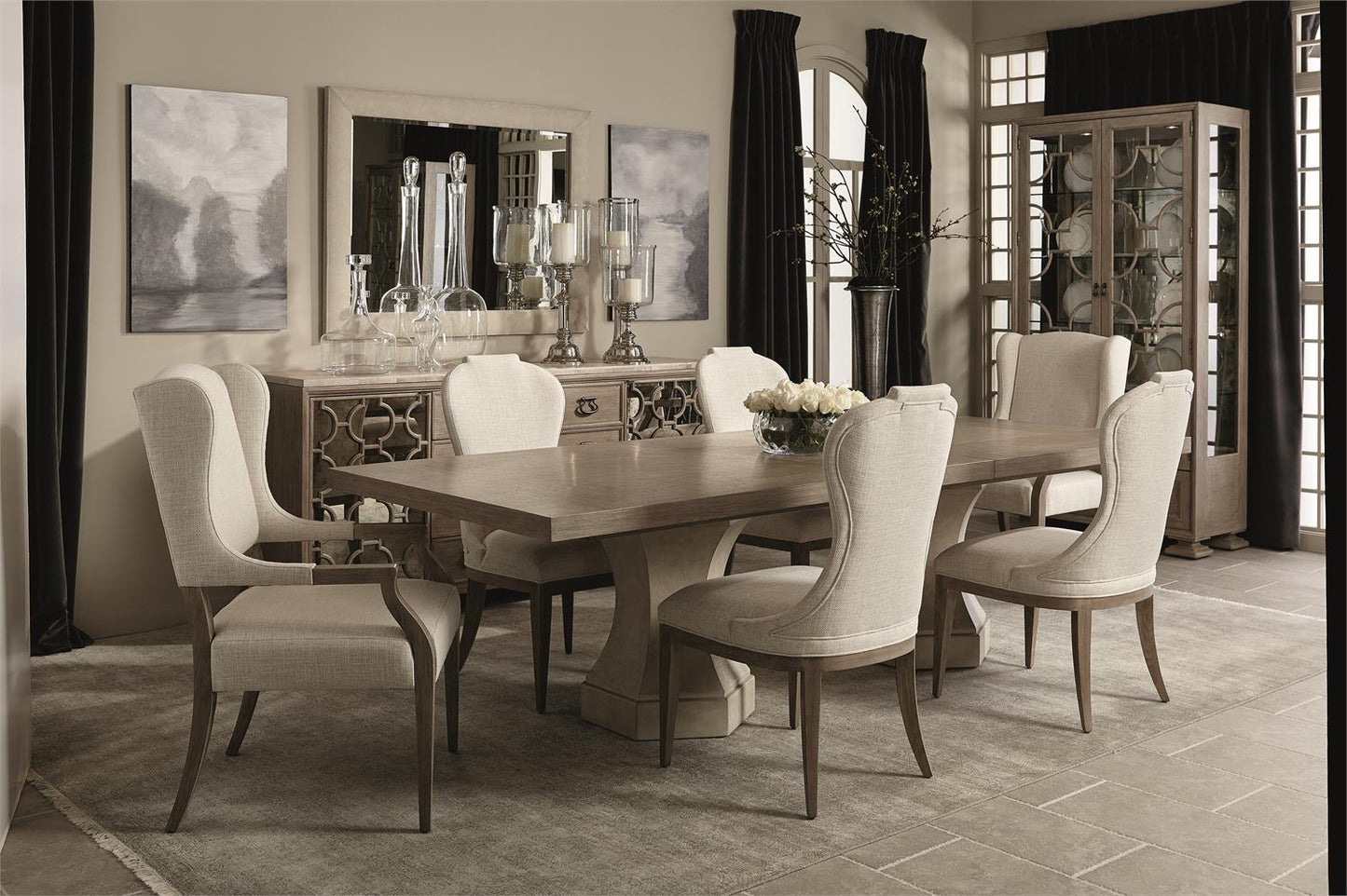 Bernhardt Santa Barbara Dining Table — K1111