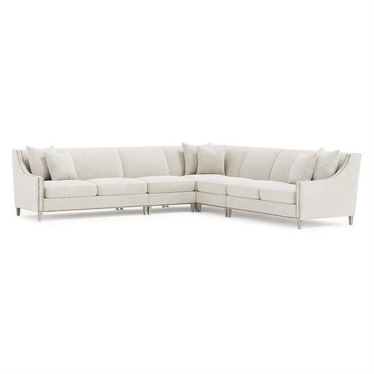 Bernhardt Palisades Fabric Sectional — K1690