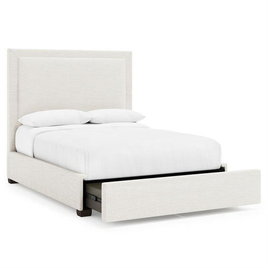 Bernhardt Morgan Fabric Storage Panel Bed Queen (64" H) — K2148