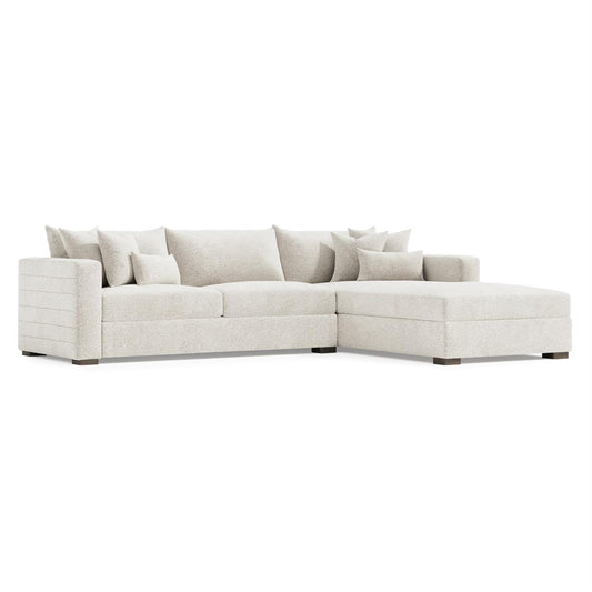 Bernhardt Helena Fabric Sectional Wood Foot — K2190