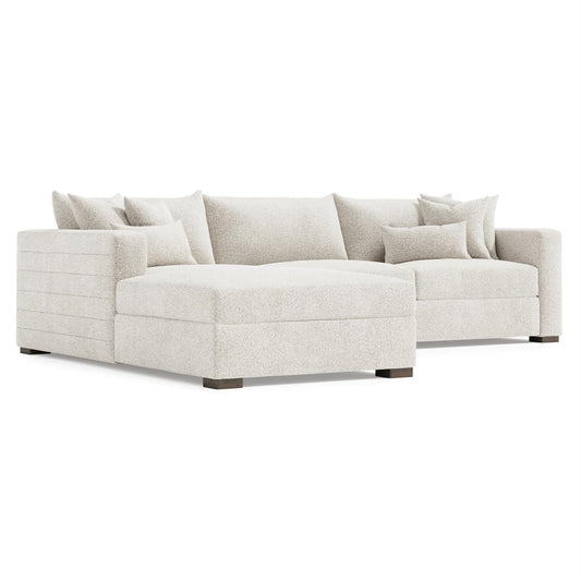 Bernhardt Helena Fabric Sectional Wood Foot — K2191