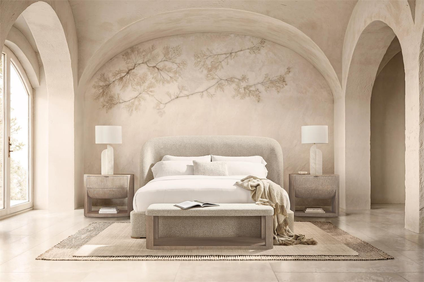 Bernhardt Loggia Shelter Bed King — K2212
